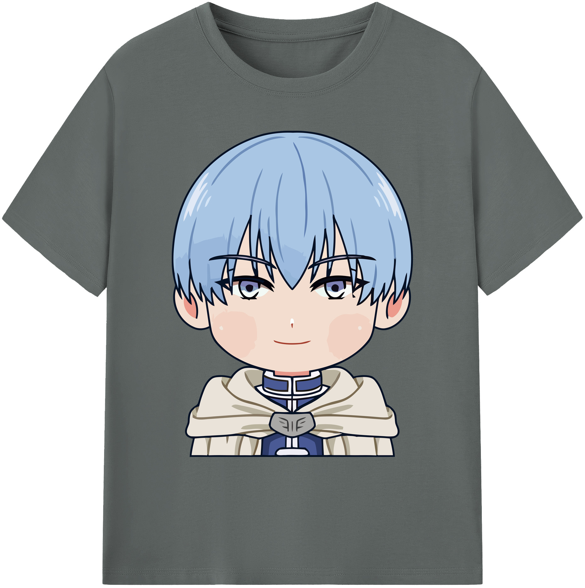（画像用） 葬送のフリーレン Frieren 綿100％ メンズ半袖Tシャツ｜肌触りやわらか＆通気性